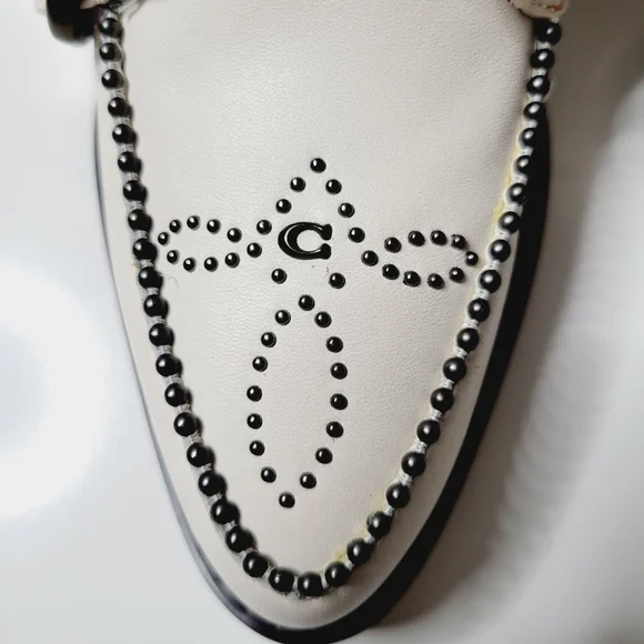 Coach Paisley Leather Bootie Size 6 - Picture 9 of 9